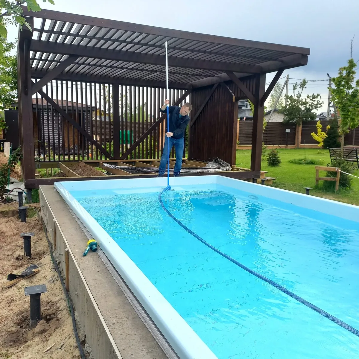 Копинговый бордюрный камень для бассейна Laguna в Железногорске