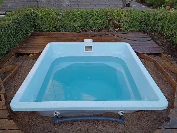 Композитная купель Laguna 2 — установка в Железногорске